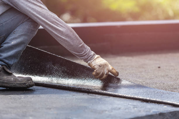 Professional Waterproofing technician working in Landisville, NJ